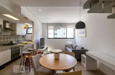 Apartamento para Aluguel - Itaim Bibi, 1 Quarto,  55 m² - São Paulo