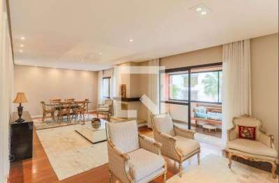 Apartamento para aluguel - campo belo, 3 quartos,  190 m² - são paulo