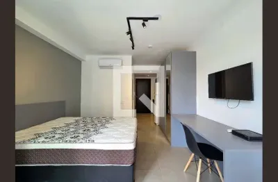 Kitnet / stúdio para aluguel - moema, 1 quarto,  24 m² - são paulo