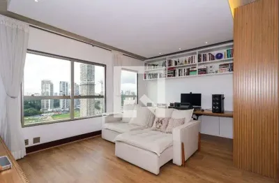 Apartamento para aluguel - panamby, 1 quarto,  70 m² - são paulo