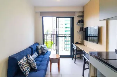 Apartamento para aluguel - brooklin, 1 quarto,  27 m² - são paulo