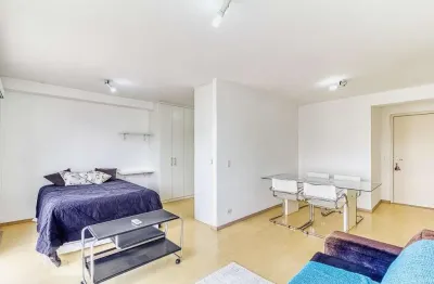 Kitnet / stúdio para aluguel - moema, 1 quarto,  46 m² - são paulo