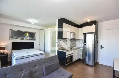 Kitnet / stúdio para aluguel - real parque, 1 quarto,  45 m² - são paulo