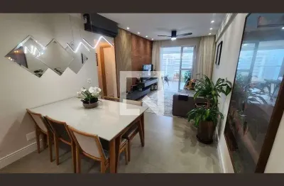 Apartamento para aluguel - gonzaga , 3 quartos,  134 m² - santos