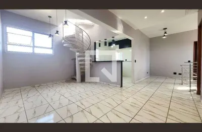 Cobertura para aluguel - aparecida, 3 quartos,  124 m² - santos
