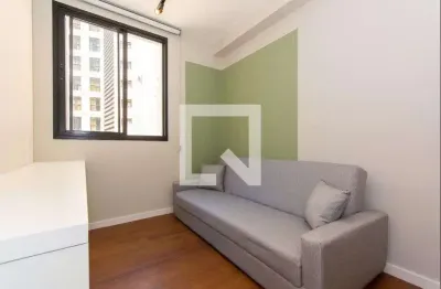 Apartamento para aluguel - centro, 1 quarto,  25 m² - curitiba