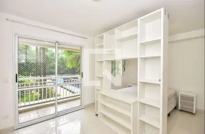 Kitnet / stúdio para aluguel - panamby, 1 quarto,  33 m² - são paulo