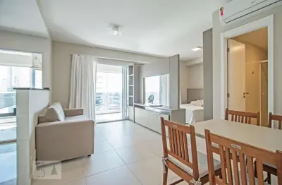 Apartamento para aluguel - brooklin, 1 quarto,  55 m² - são paulo