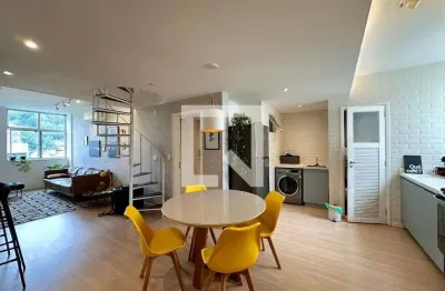 Cobertura para aluguel - botafogo, 1 quarto,  110 m² - rio de janeiro