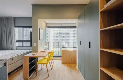 Apartamento para aluguel - pinheiros, 1 quarto,  26 m² - são paulo