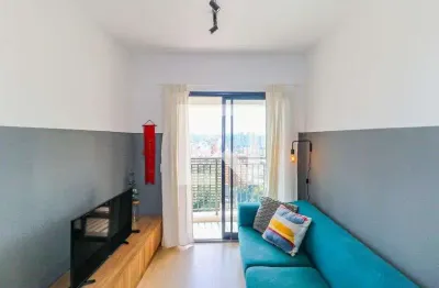 Apartamento para aluguel - santo amaro , 1 quarto,  33 m² - são paulo