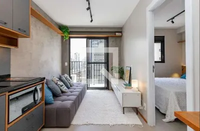 Apartamento para aluguel - brooklin, 1 quarto,  27 m² - são paulo