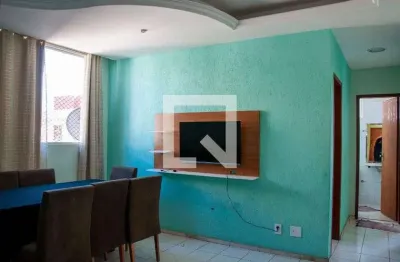 Apartamento para aluguel - fonte grande, 3 quartos,  70 m² - contagem