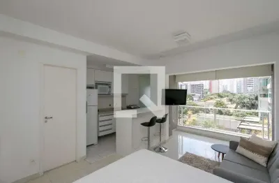 Kitnet / stúdio para aluguel - brooklin, 1 quarto,  34 m² - são paulo