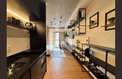 Kitnet / stúdio para aluguel - moema, 1 quarto,  30 m² - são paulo