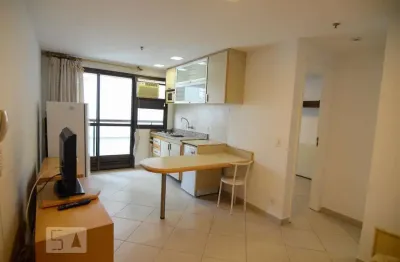 Apartamento para aluguel - botafogo, 1 quarto,  40 m² - rio de janeiro