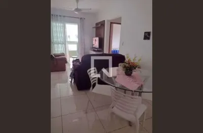 Apartamento para aluguel - aviação, 1 quarto,  47 m² - praia grande