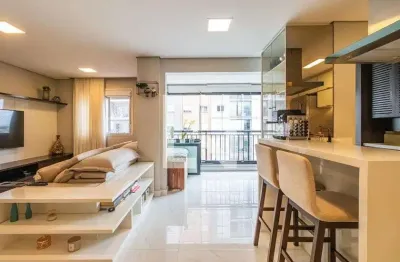 Apartamento para aluguel - alphaville, 1 quarto,  63 m² - barueri