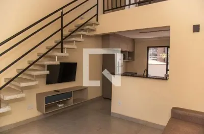 Cobertura para aluguel - brooklin, 1 quarto,  52 m² - são paulo