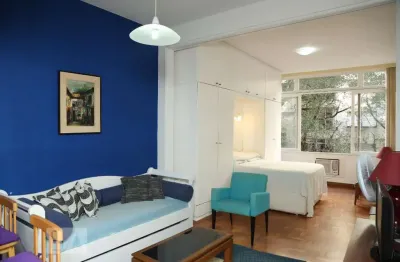 Apartamento para aluguel - copacabana, 1 quarto,  46 m² - rio de janeiro