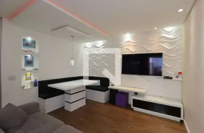 Apartamento para aluguel - jardim alzira franco, 2 quartos,  50 m² - santo andré