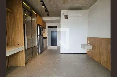 Kitnet / stúdio para aluguel - brooklin, 1 quarto,  26 m² - são paulo