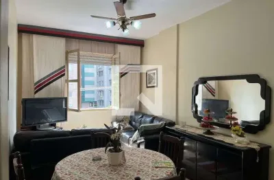 Apartamento para aluguel - gonzaga , 2 quartos,  90 m² - santos