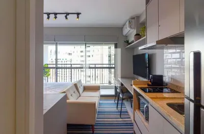 Kitnet / stúdio para aluguel - moema, 1 quarto,  25 m² - são paulo
