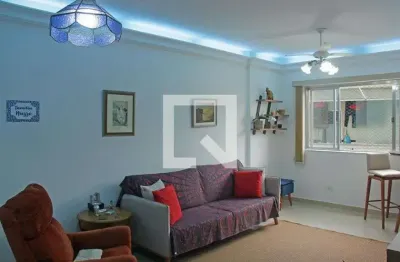 Apartamento para aluguel - campo grande, 2 quartos,  80 m² - santos