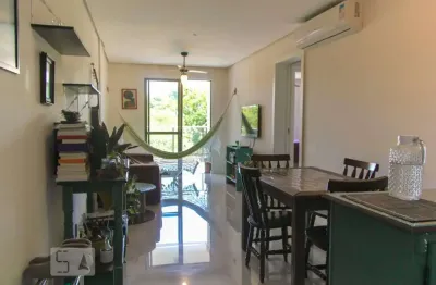 Apartamento para aluguel - campeche, 3 quartos,  90 m² - florianópolis