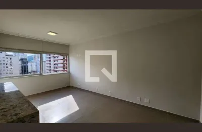 Kitnet / stúdio para aluguel - gonzaga , 1 quarto,  30 m² - santos