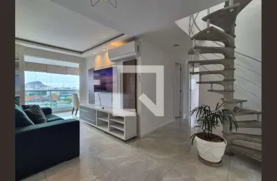 Cobertura para aluguel - recreio, 3 quartos,  186 m² - rio de janeiro