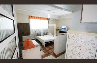 Kitnet / stúdio para aluguel - cidade ocian, 1 quarto,  35 m² - praia grande