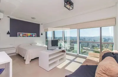 Apartamento para aluguel - praia de belas , 1 quarto,  37 m² - porto alegre