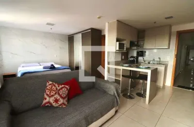Kitnet / stúdio para aluguel - jardim goiás, 1 quarto,  38 m² - goiânia