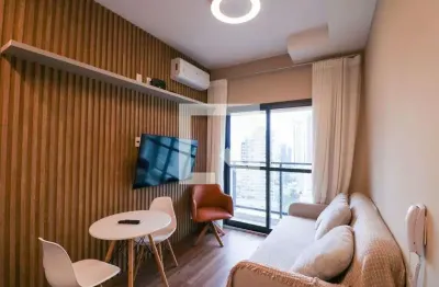 Kitnet / stúdio para aluguel - chácara santo antonio, 1 quarto,  33 m² - são paulo