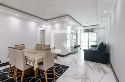 Apartamento para aluguel - vila caiçara, 3 quartos,  115 m² - praia grande