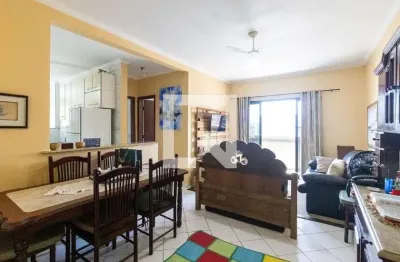 Apartamento para aluguel - canto do forte, 1 quarto,  80 m² - praia grande