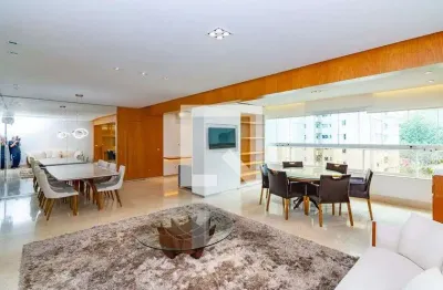 Apartamento para aluguel - vila da serra, 3 quartos,  154 m² - nova lima