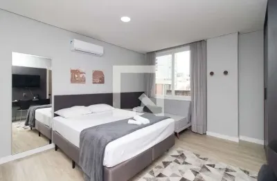 Apartamento para aluguel - centro histórico, 1 quarto,  26 m² - porto alegre