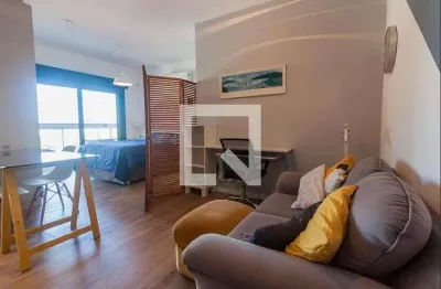 Apartamento para aluguel - centro, 1 quarto,  39 m² - florianópolis