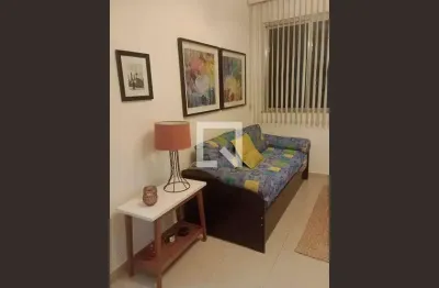 Apartamento para aluguel - aparecida, 1 quarto,  52 m² - santos