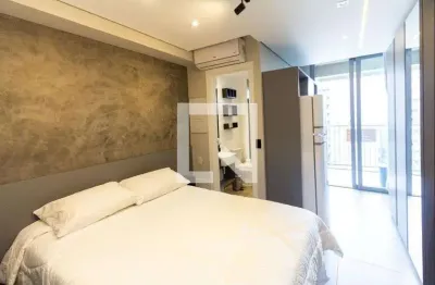 Kitnet / stúdio para aluguel - moema, 1 quarto,  22 m² - são paulo