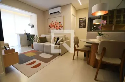 Apartamento para aluguel - bosque, 1 quarto,  43 m² - campinas
