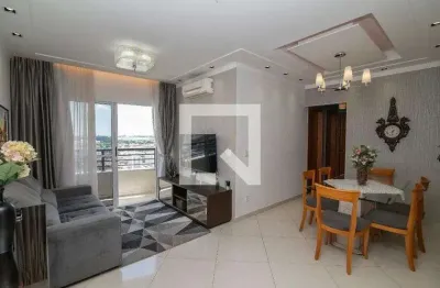 Apartamento para aluguel - jardim santa clara do lago i, 3 quartos,  76 m² - hortolândia
