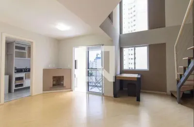 Apartamento para aluguel - centro, 1 quarto,  70 m² - curitiba