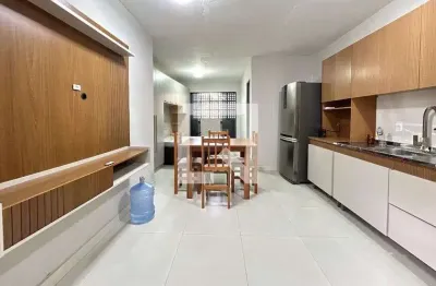 Apartamento para aluguel - pantanal, 1 quarto,  28 m² - florianópolis