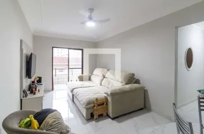 Apartamento para aluguel - vila tupi, 2 quartos,  84 m² - praia grande