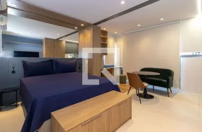 Kitnet / stúdio para aluguel - itaim bibi, 1 quarto,  35 m² - são paulo