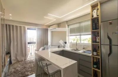 Apartamento para aluguel - portão, 1 quarto,  36 m² - curitiba